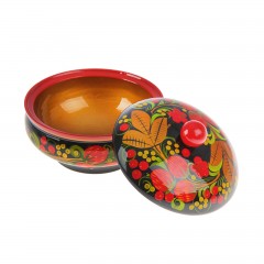 Сахарница большая, хохлома - Фото 4