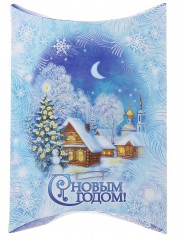 Коробка сборная фигурная «С Новым годом», (11х2,2х8 см) - Фото 1