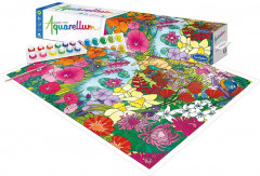 Раскраска акварельная «Английский сад» - Фото 2