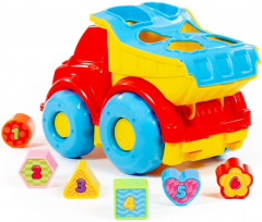 Игрушка развивающая «Автомобиль-самосвал» - Фото 1