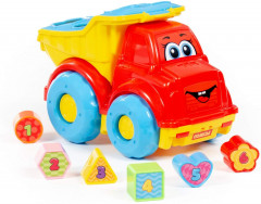Игрушка развивающая «Автомобиль-самосвал» - Фото 3