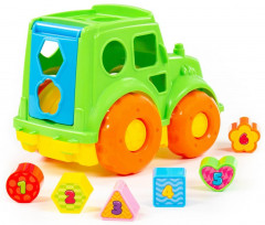 Игрушка развивающая «Трактор» - Фото 4