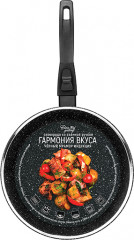 Сковорода глубокая «Черный мрамор» - Фото 9
