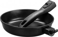 Сковорода глубокая с крышкой «Черный Оникс» - Фото 7