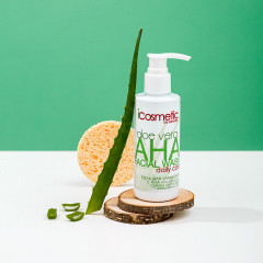 Гель для умывания с AHA-кислотами и соком алоэ вера - Фото 2