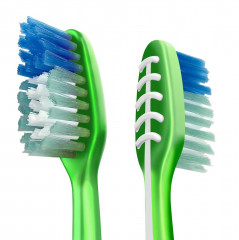 Щетка зубная средней жесткости многофункциональная «Эксперт чистоты» - Фото 4