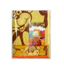 Полотенце махровое с открыткой «Воображала» (ДМ-люкс, 50x90 см) - Фото 1