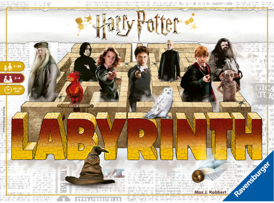 Настольная игра «Сумасшедший лабиринт. Гарри Поттер»