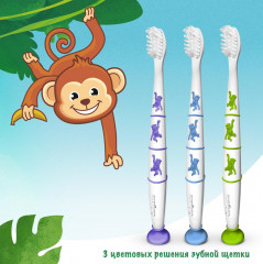 Щетка зубная супермягкая «Для детей 2-9» - Фото 5
