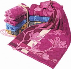 Полотенце махровое бамбуковое пестротканое "Magnolia" (Cleanelly Collection, 50х100) - Фото 2