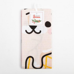 Полотенце вафельное «Lick me» - Фото 4