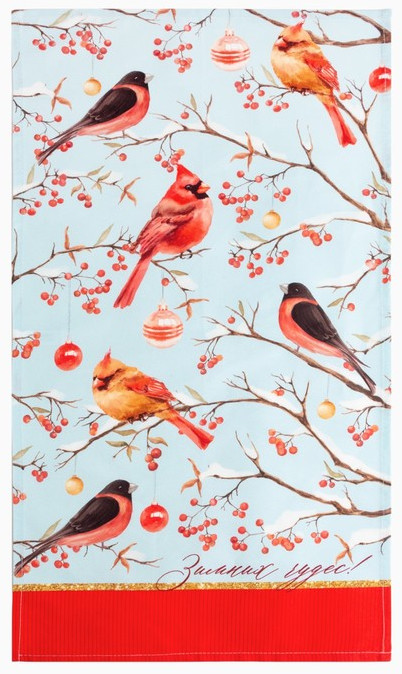 Набор подарочный «Winter birds» | Новый год | Этель | Фото 4