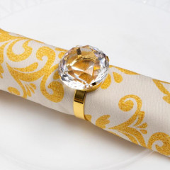 Набор салфеток с декоративными кольцами «Вензель» - Фото 2