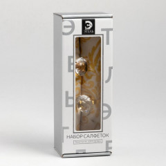 Набор салфеток с декоративными кольцами «Вензель» - Фото 7