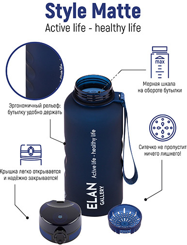 Бутылка для воды «Style Matte»