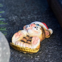 Магнит новогодний «Тигр на монете» - Фото 1