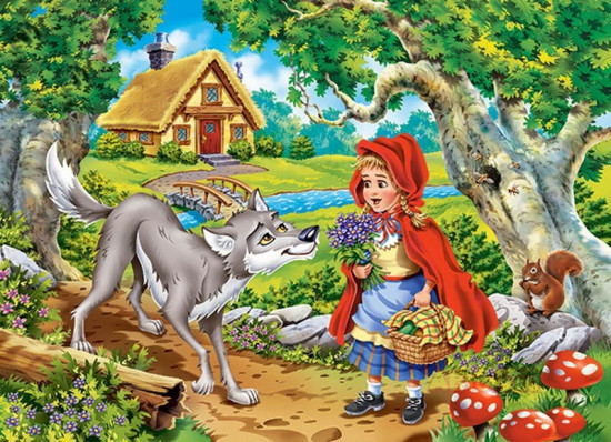 Пазл «Красная шапочка»