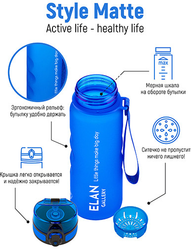 Бутылка для воды «Style Matte»