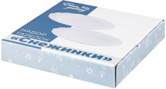 Набор тарелок «Снежинки» - Фото 5