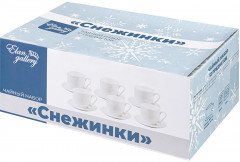 Набор чайный «Снежинки» - Фото 3