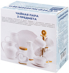 Чайная пара «Снежинки» - Фото 3