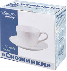Чайная пара «Снежинки» - Фото 4
