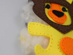 Игрушка из фетра «Львёнок» - Фото 2