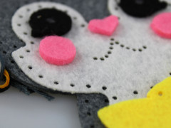 Игрушка из фетра «Котенок» - Фото 4
