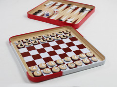 Игра магнитная «Шахматы, шашки, нарды» - Фото 1