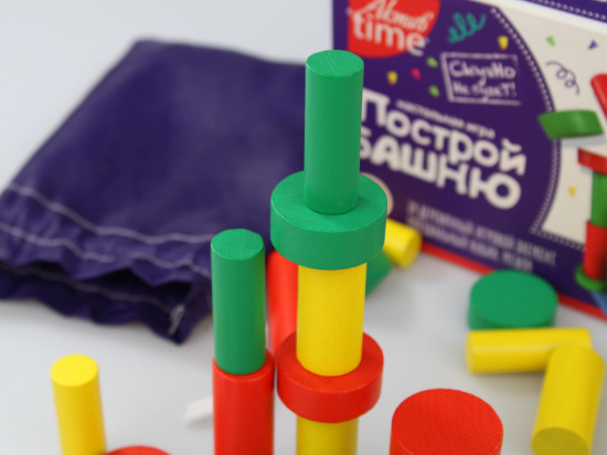 Игра настольная «Построй Башню»