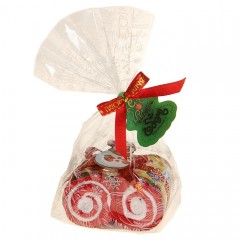 Полотенце сувенирное «С новым годом!» (20х20 см), 2 шт; (15х15 см), 2 шт - Фото 1