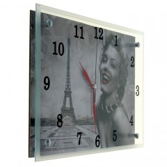 Часы настенные «Мэрилин Монро в Париже» - Фото 1