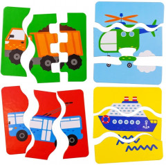 Набор пазлов «Транспорт» - Фото 1