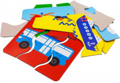 Набор пазлов «Транспорт» - Фото 2