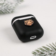 Чехол для беспроводных наушников AirPods «Тигр» - Фото 3