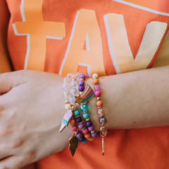 Набор для создания бижутерии «Радужное настроение» - Фото 2