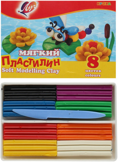 Пластилин мягкий