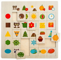 Пазл-ассоциации «Формы» - Фото 2