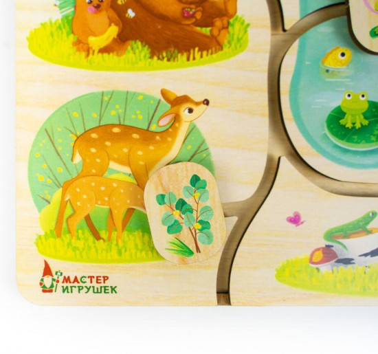 Игра-лабиринт «Кто что ест в лесу»