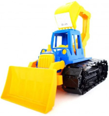 Трактор с грейдером и ковшом «Ангара» - Фото 1