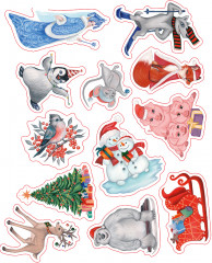 Игра магнитная «Друзья Деда Мороза» - Фото 1