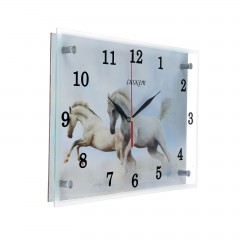 Часы настенные «Белые лошади» - Фото 1
