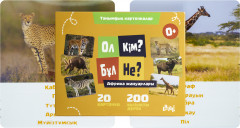 Карточки Домана «Ол кім? Бұл не? Африка жануарлары» - Фото 6