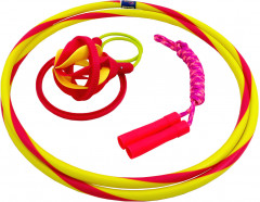 Набор игровой 3 в 1 «Хулахуп, скакалка, скиппер» - Фото 1