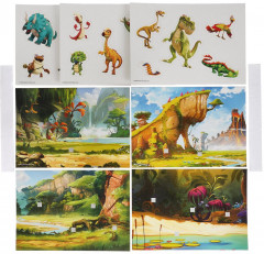 Игра развивающая с липучками «Невероятные приключения. Гигантозавр» - Фото 1