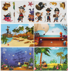 Игра развивающая с липучками «Пираты» - Фото 1