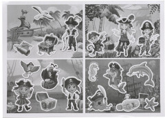 Игра развивающая с липучками «Пираты» - Фото 3