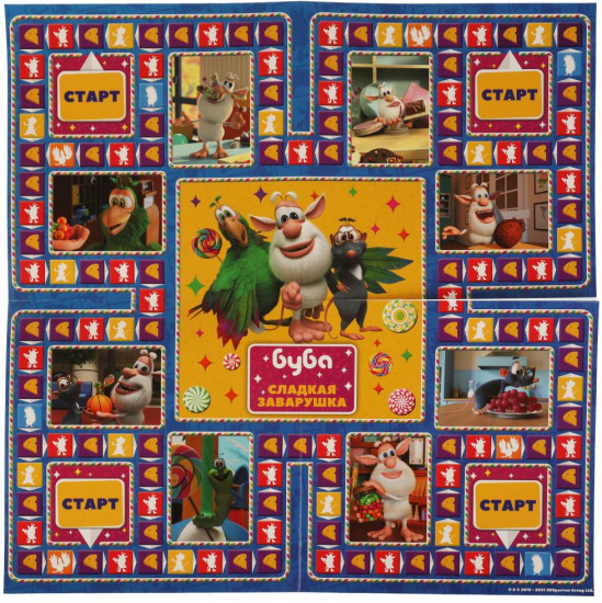 Игра настольная «Сладкая заварушка»