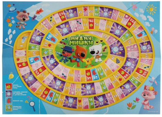 Игра настольная «Ми-ми-мишки»