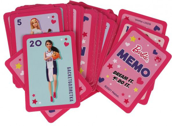 Игра настольная «Мемо. Барби»